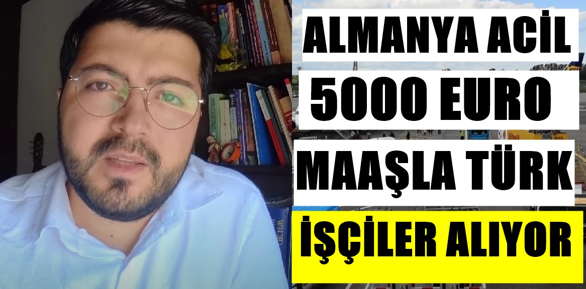 Almanya 5000 Euro Maaşla Türk Garson Alıyor! Başvurular İçin Bilgiler