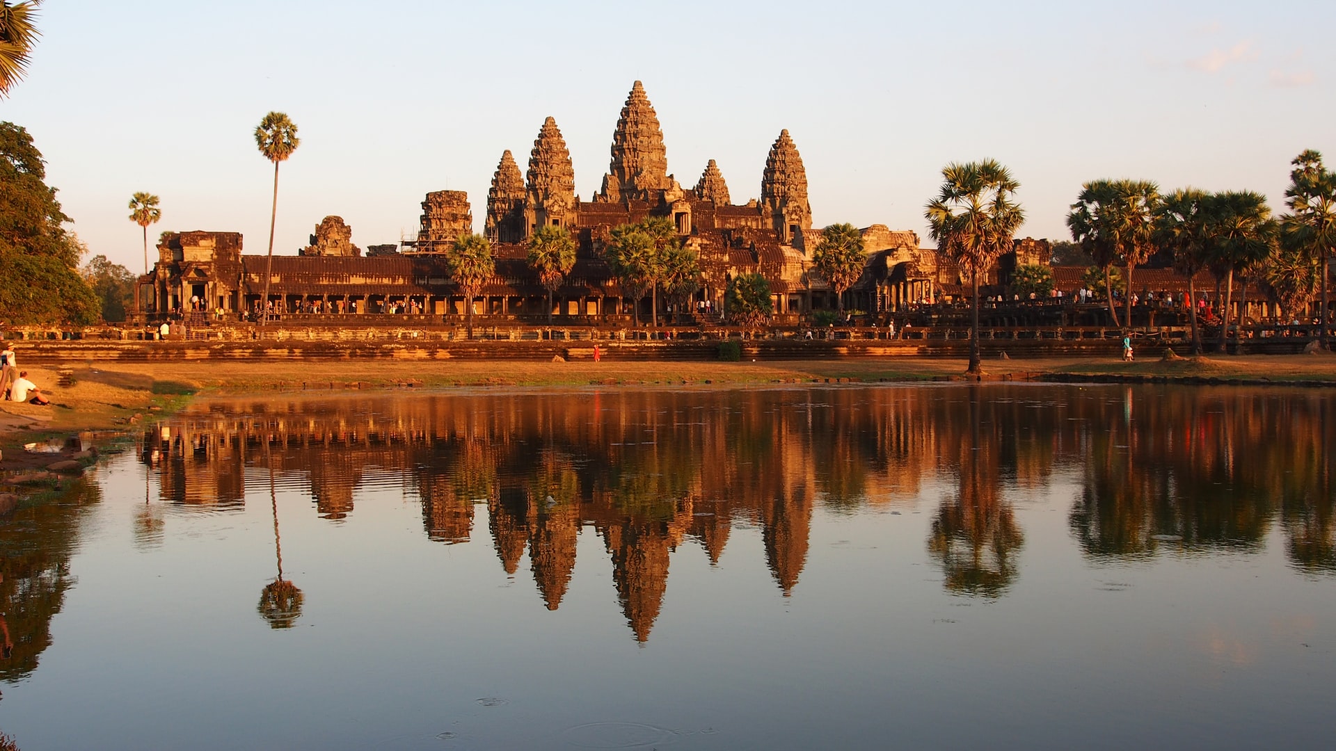 Dünya'nın en büyük dini yapısı - Angkor Wat, Kamboçya